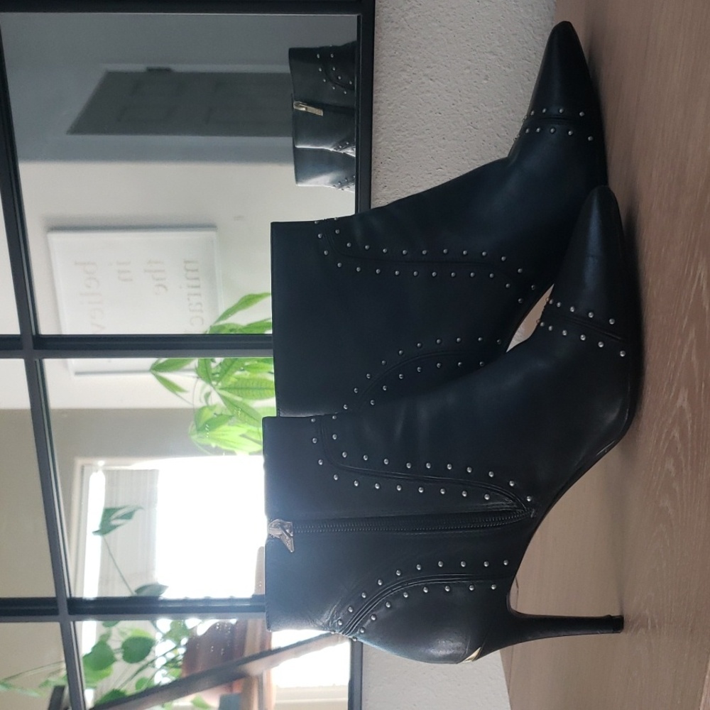 Calvin Klein Studded Grazia Ankle Boots